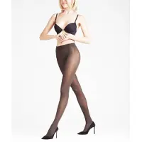 Falke Seidenglatt Panty 40 Denier Dames 40440 - Volwassenen - M - Grijs