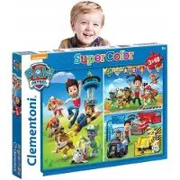 Clementoni Psi Patrol Puzzels 3x48 Stuks - Educatief Speelgoed voor Kinderen 5+