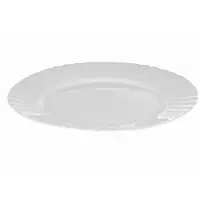 Epewex Wit Glazen Dinerbord Plat 25 cm