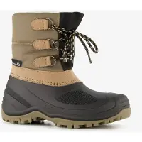Mountain Peak gevoerde kinder snowboots beige zwart maat 33/34