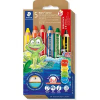 Staedtler Noris junior 3-in-1 - 5 kleuren met grafietpotlood