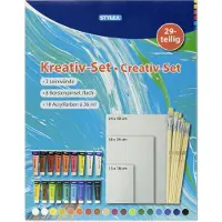 Stylex Kreativ Set 29-teilig mehrfarbig