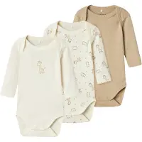 Name it Rompertje/body crème / donkerbeige