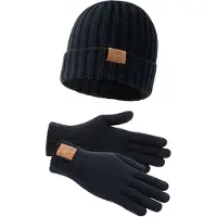 Lonsdale Muts lichtbruin / zwart