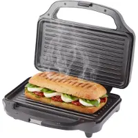Media Evolution COOK-IT Tosti apparaat - Sandwich IJzer XL - Extra Breed 15x28 CM