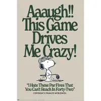 Grupo Erik Poster Snoopy - This Games Drives Me Crazy 61x91,5cm