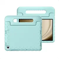 IMoshion Kidsproof Backcover met handvat voor de Samsung Galaxy Tab A11 Plus / A9 Plus - Soft Blue