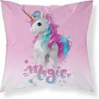 Unicorn Kussen 40x40 inclusief kussen vulling 230grms