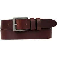 Petrol Industries leren riem donkerbruin male | Maat: 105