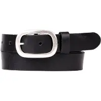 Petrol Industries leren riem zwart female | Maat: 95