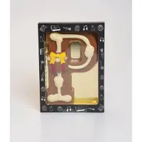 Pure Verwennerij Luxe Gedecoreerde Melk Chocolade Letter P - 240 Gram