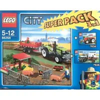 LEGO City 66358 Super Pack 3 in 1 (7684 + 7634 + 7635)