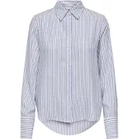 ONLY Blouse 'ONLBerit' navy / wit