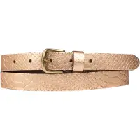 Petrol Industries leren riem roze female | Maat: 85