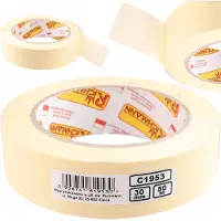 Richmann Professionele Gele Schilder Tape 30mm x 50m - Strakke Randen, Geen Lijmresten
