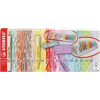 Stabilo 275/18-02-5 Fluorescent Marker 18 Units Veelkleurig Kinderen