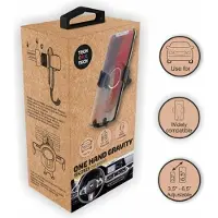 Tech One Tech Tec2823 Smartphonehouder voor in de auto, transparant. Transparant, universele maat