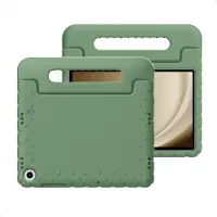 IMoshion Kidsproof Backcover met handvat voor de Samsung Galaxy Tab A11 Plus / A9 Plus - Olive Green