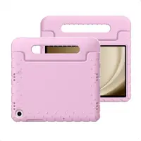 IMoshion Kidsproof Backcover met handvat voor de Samsung Galaxy Tab A11 Plus / A9 Plus - Lichtroze