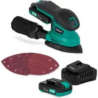 Vonroc Accu multischuurmachine 20V – 2.0Ah | Incl. 2 accu’s en snellader