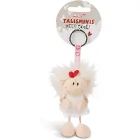 Nici Sleutelhanger Talisman Engel 7cm, Wit