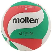 Molten V4M4000 juniorvolleybal – voor indoor gebruik, groot formaat. 4