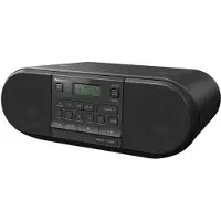 Panasonic Mini-Hifi-set - - RX-D552EK - FM- en DAB/DAB+-tuner - Draagbaar - Zwart