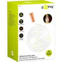 Goobay 10x Bottle String Lights with 20 LEDs