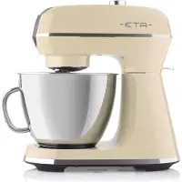 Eta STORIO II, 5 liter, Beige, Met spatel, Draaibaar, Kantelbaar, 1,4 liter, Mengen, Kneden, Roeren, Emulgeren, 1,4 meter