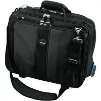 Kensington Contour 17'' Laptoptas - Op Wieltjes - Zwart