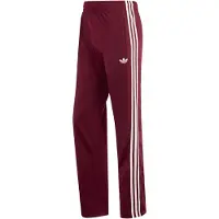 Adidas Broek 'Firebird' wijnrood / offwhite