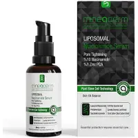 Mineaderm Liposomal Niacinamide Serum 10% with Zinc PCA 1%, Hyaluronic Acid & Vitamin C – Pore-refining serum against blackheads, acne scars & skin imperfections – Mattifying, moisturizing 30 ml