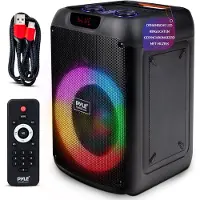 Pyle Bluetooth Party Speaker – 100W – True Wireless Stereo – Krachtige Bas & Helder Geluid – Draagbare Grote Speaker