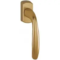 Hoppe New York F4 Aluminium Raamklink - Goud
