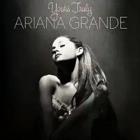 Ariana Grande - Yours Truly (Reissue) (Clear & White Swirl Coloured) (LP)