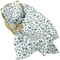 BabyLux Mousseline Dekentje & Kussentje Zomer 100x75cm + 30x35cm