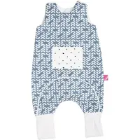 Motherhood TREIN 2 Slaapzak met Pootjes & Zakje (1,5-2,5 jr) Blauw