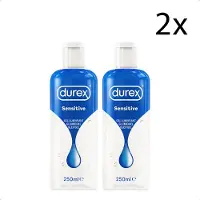 Durex Glijmiddel Sensitive - 250 ml x2 - Voordeelverpakking