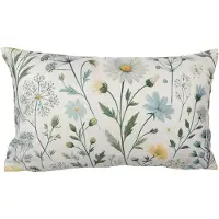 Clayre & Eef Kussenhoes 35x50 cm Beige Polyester