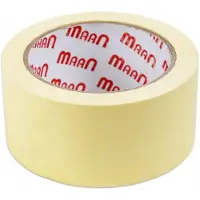 Maan Schilder-/Afplaktape Geel 30mm x 50m - Professioneel Schilderen