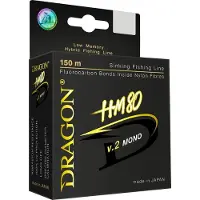 Dragon HM80 V.2 Fluorocarbon Vislijn 0.301mm 150m Lichtgroen