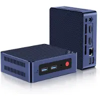 BEELINK Mini S12 Pro Mini-PC,Intel 12e Generatie N100 (4C/4T,tot 3.4GHz),12GB DDR4,256GB SSD,Bureaubladcomputer met Ondersteuning voor Dubbele HDMI 4K@60Hz,WiFi 6,BT5.2,NAS,Lage Vermogensverbruik