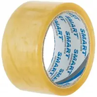 Smart Transparante Pakkingstape Solvent 48mm x 54m - Sterk en Vochtbestendig