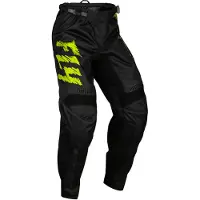 FLY Racing Fly F-16 kinderbroek zwart / neongroen / lichtgrijs || Maat: 22 US