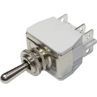 APEM 6-646H/2 / 6461074 Tuimelschakelaar 250 V/AC 6 A 2x aan/aan Vergrendelend 1 stuks