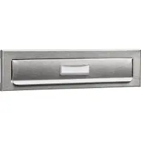 Burg wachter 791Ni Porta Brievenbusgleuf RVS Nikkel