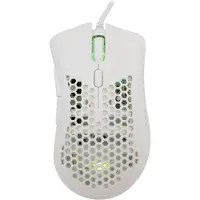 Baracuda Gamingmuis CORAL, 6D, 12800 dpi, Wit (BGM-031), Muis, Wit