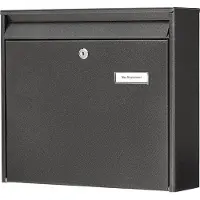 Burg wachter 61110 MAIL 5877 E Brievenbus Staal IJzer Sleutelslot