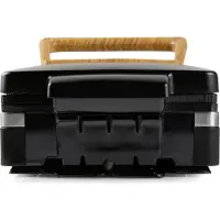 Domo DO9275W Wafelijzer - XL wafels 4x7 - Belgische Wafels - PFAS-vrij - 1400W - Zwart