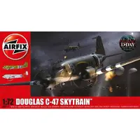 Airfix Modelbouwpakket Treinen - 08014 Douglas C-47 Skytrain WWII - Amerikaans Transportvliegtuig Plastic - 1:72 - Modelbouw